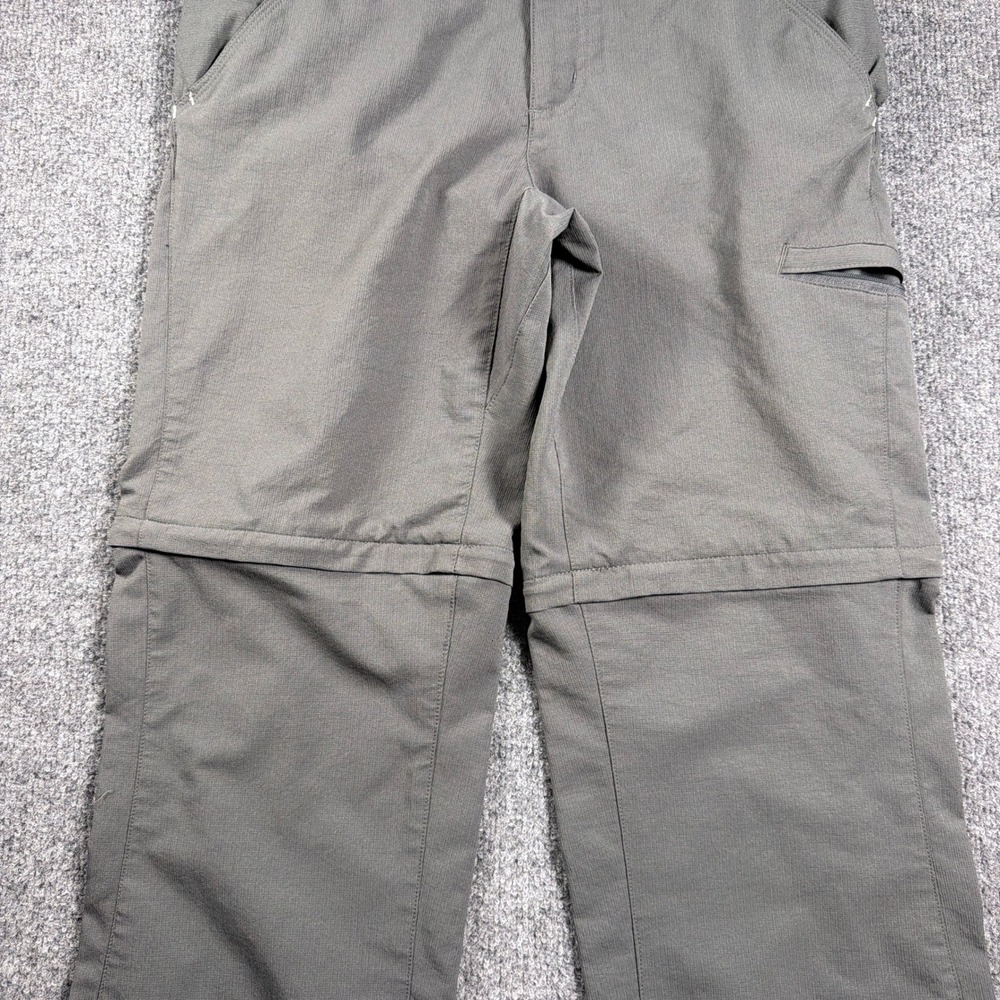Columbia Silver Ridge Convertible Pants Womens 8 Gray Omni Shade Hiking Zip Off - Picture 3 of 16